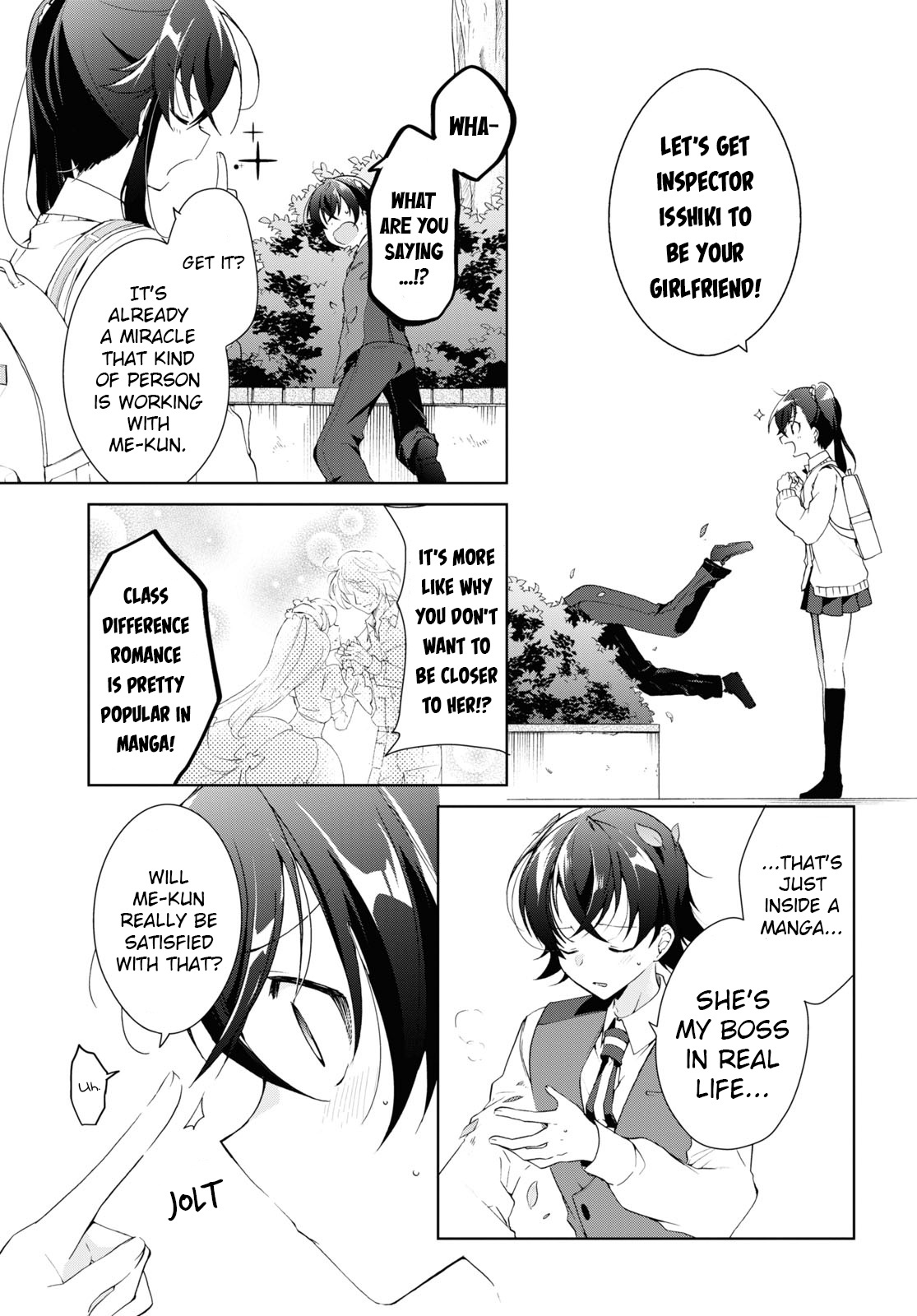 Isshiki-san wa Koi wo shiritai chapter 9 - page 17