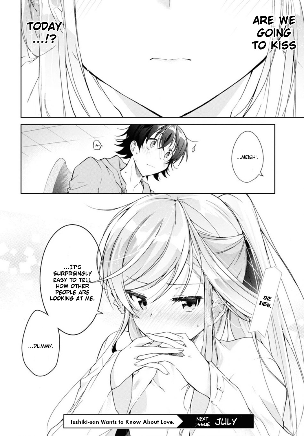 Isshiki-san wa Koi wo shiritai chapter 10 - page 34