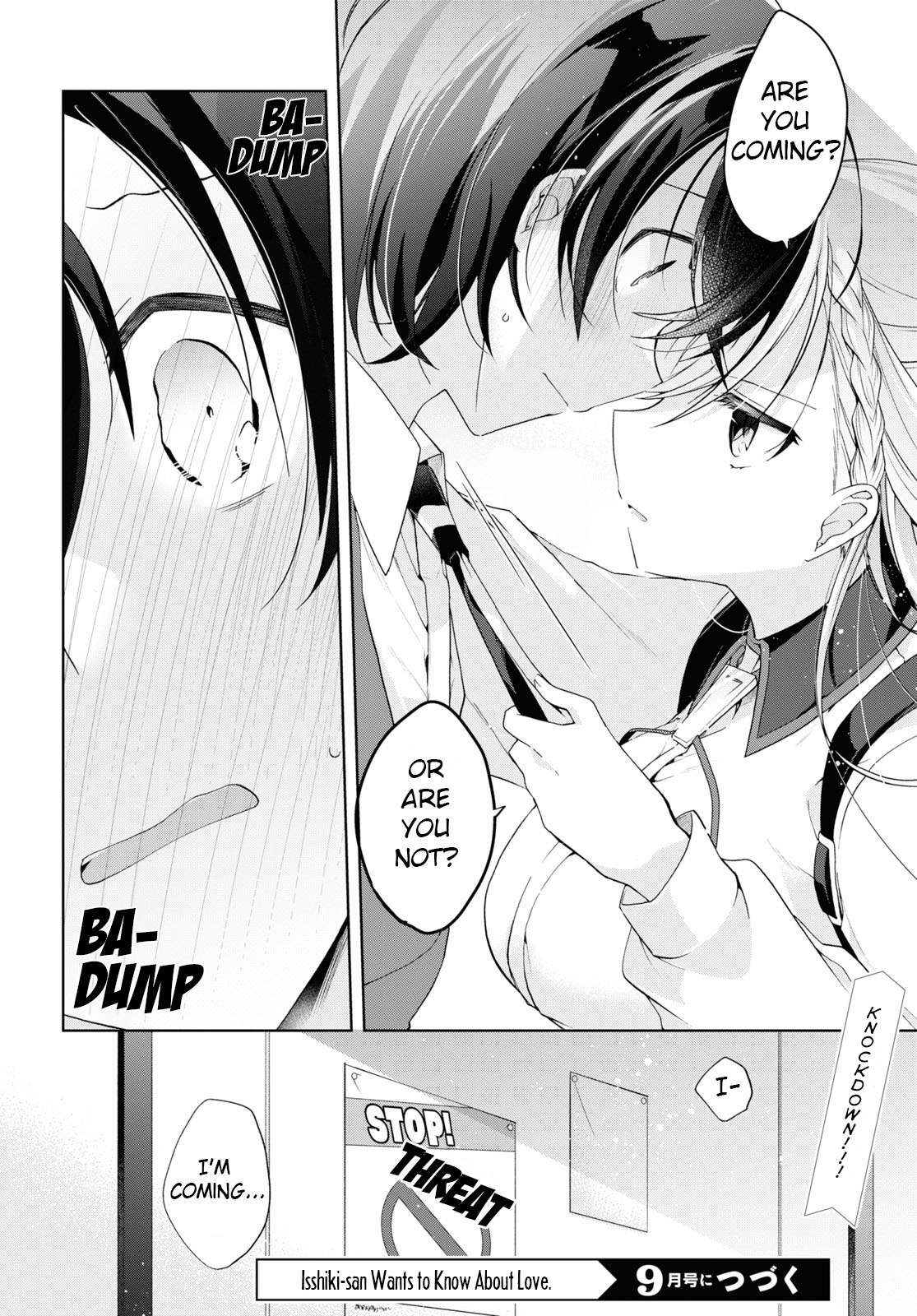 Isshiki-san wa Koi wo shiritai chapter 12 - page 21