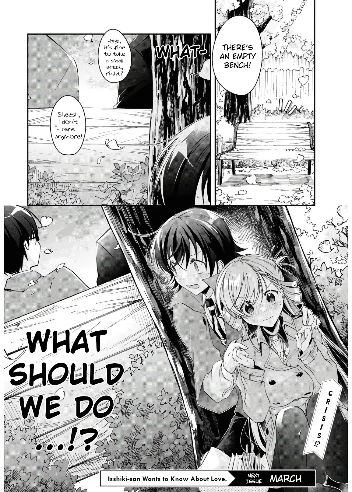 Isshiki-san wa Koi wo shiritai chapter 6 - page 31