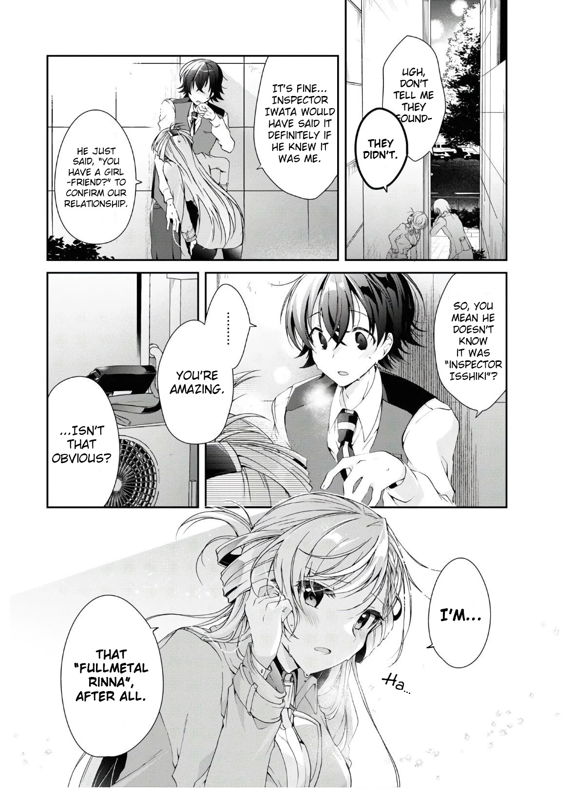 Isshiki-san wa Koi wo shiritai chapter 7 - page 10