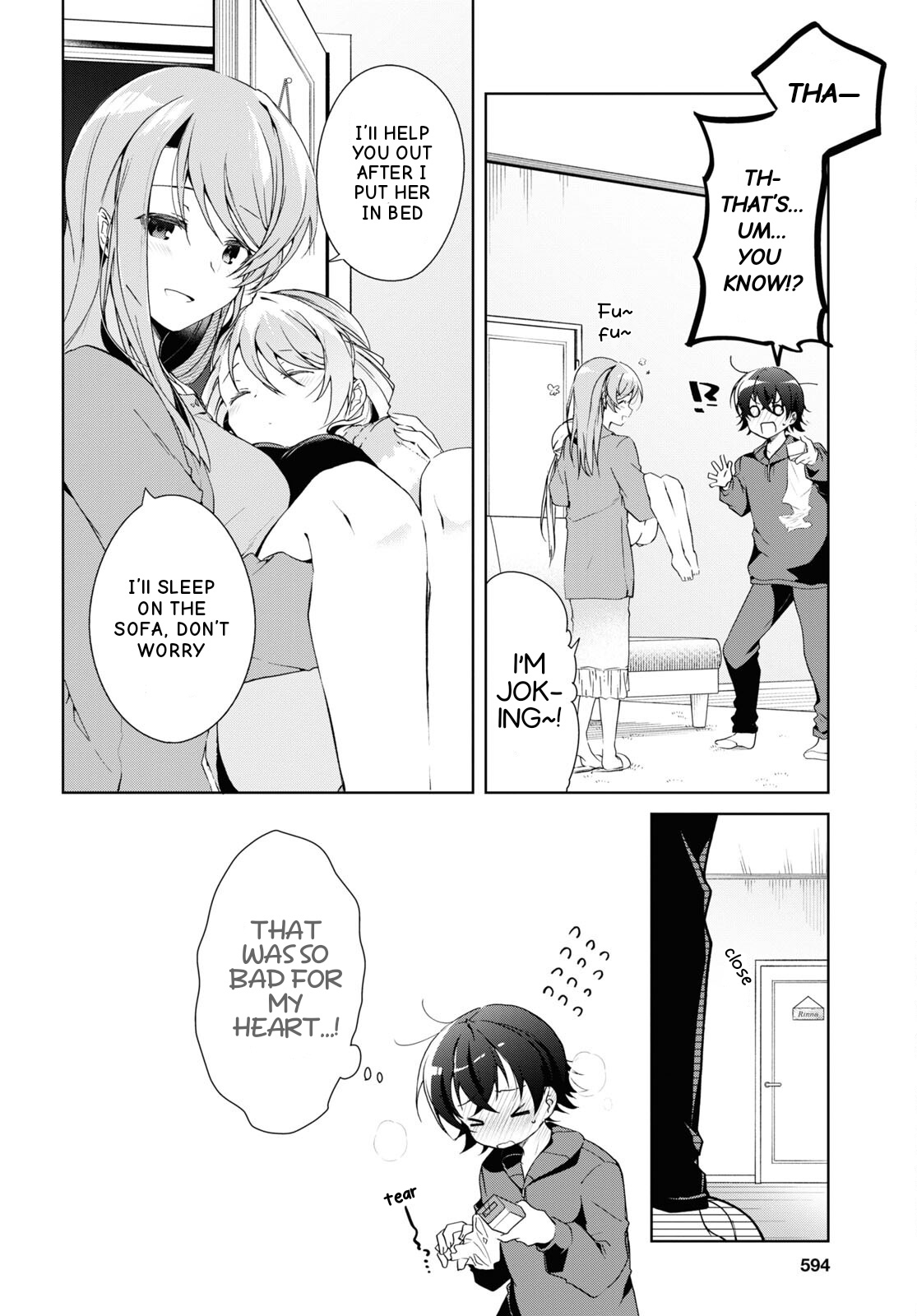 Isshiki-san wa Koi wo shiritai chapter 27 - page 28