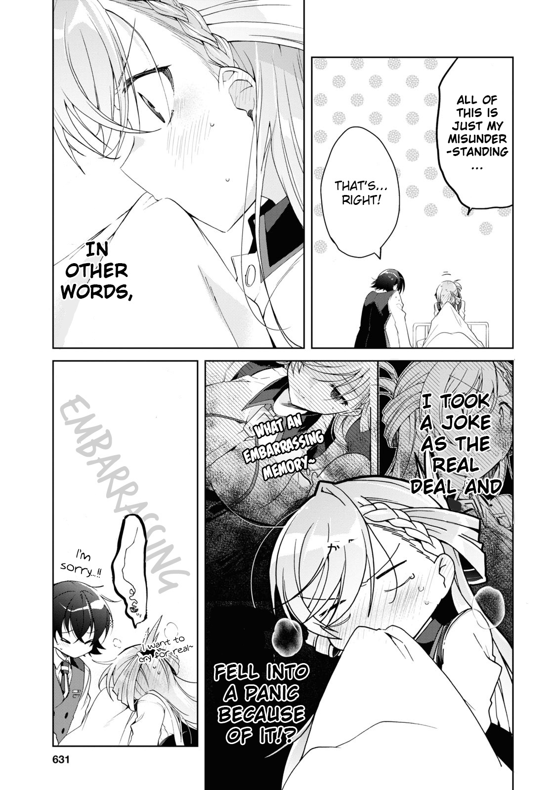 Isshiki-san wa Koi wo shiritai chapter 8 - page 23