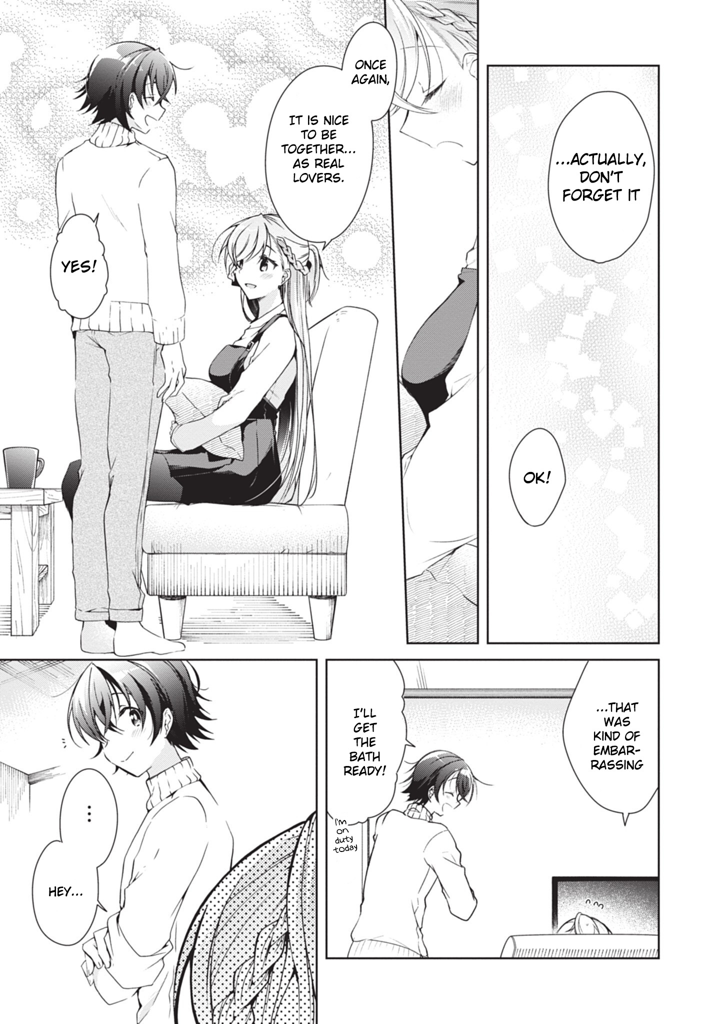 Isshiki-san wa Koi wo shiritai chapter 17 - page 22
