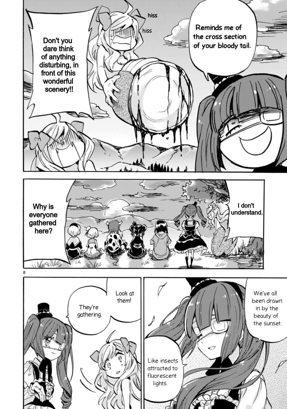 Jashin-chan Dropkick chapter 196 - page 8