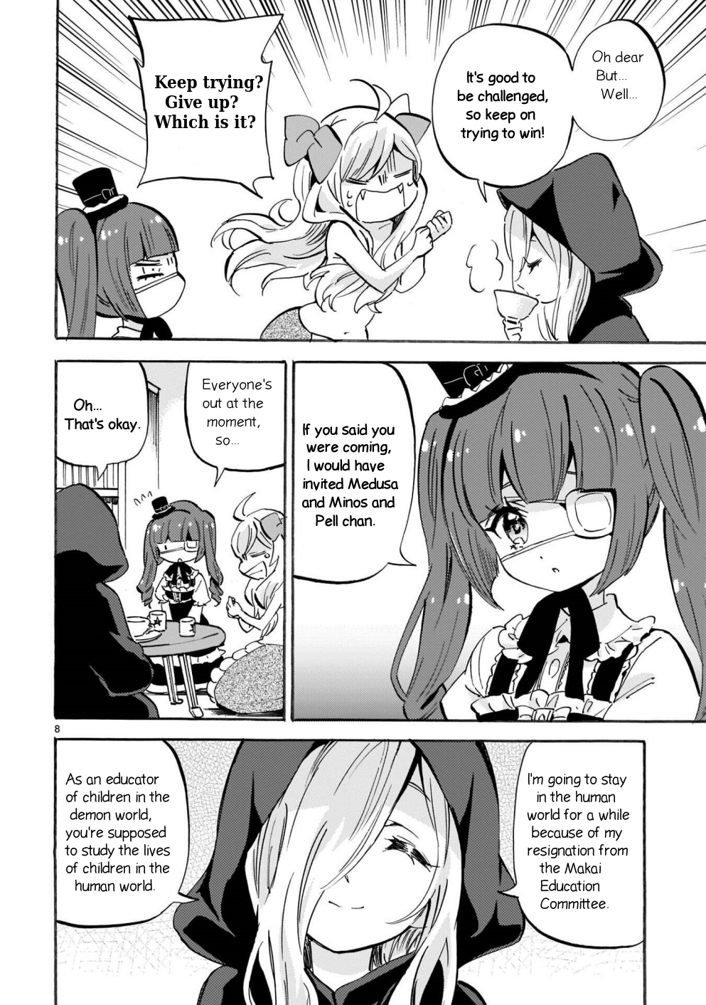 Jashin-chan Dropkick chapter 166 - page 8