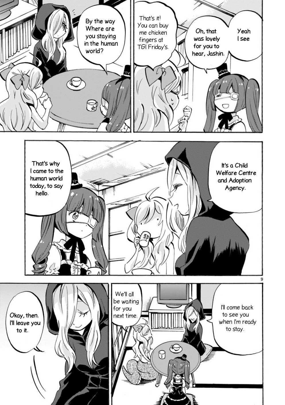 Jashin-chan Dropkick chapter 166 - page 9