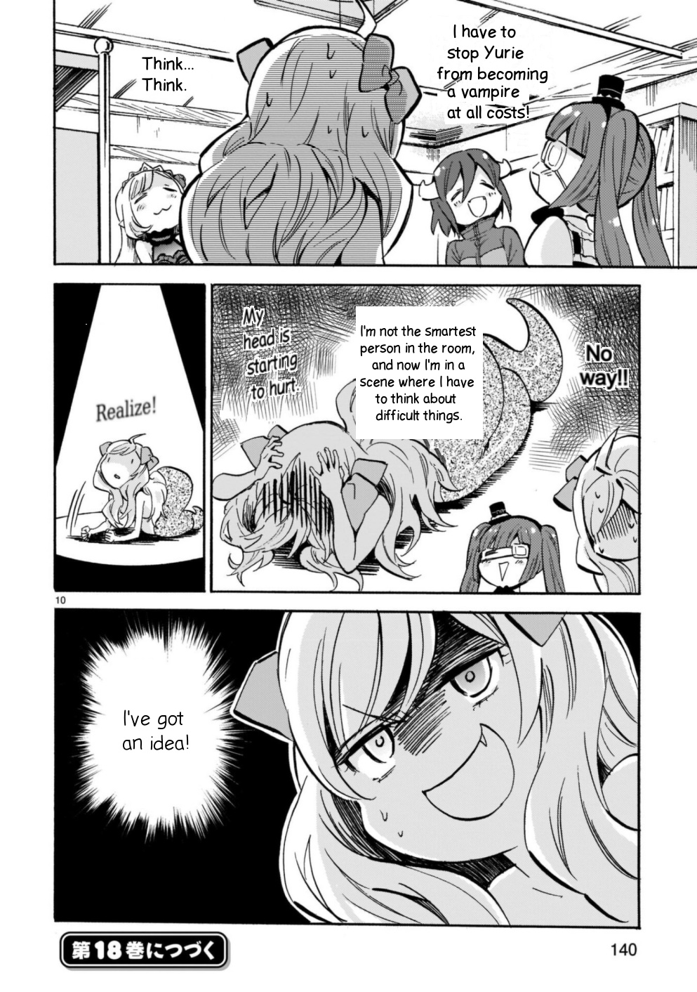 Jashin-chan Dropkick chapter 197 - page 10