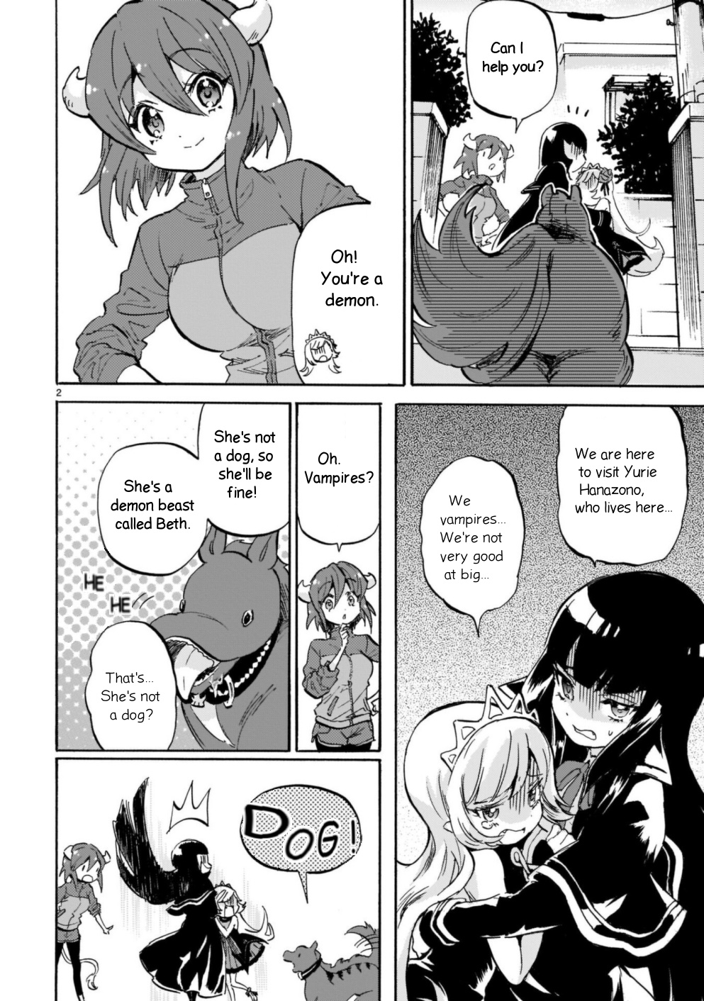 Jashin-chan Dropkick chapter 197 - page 2