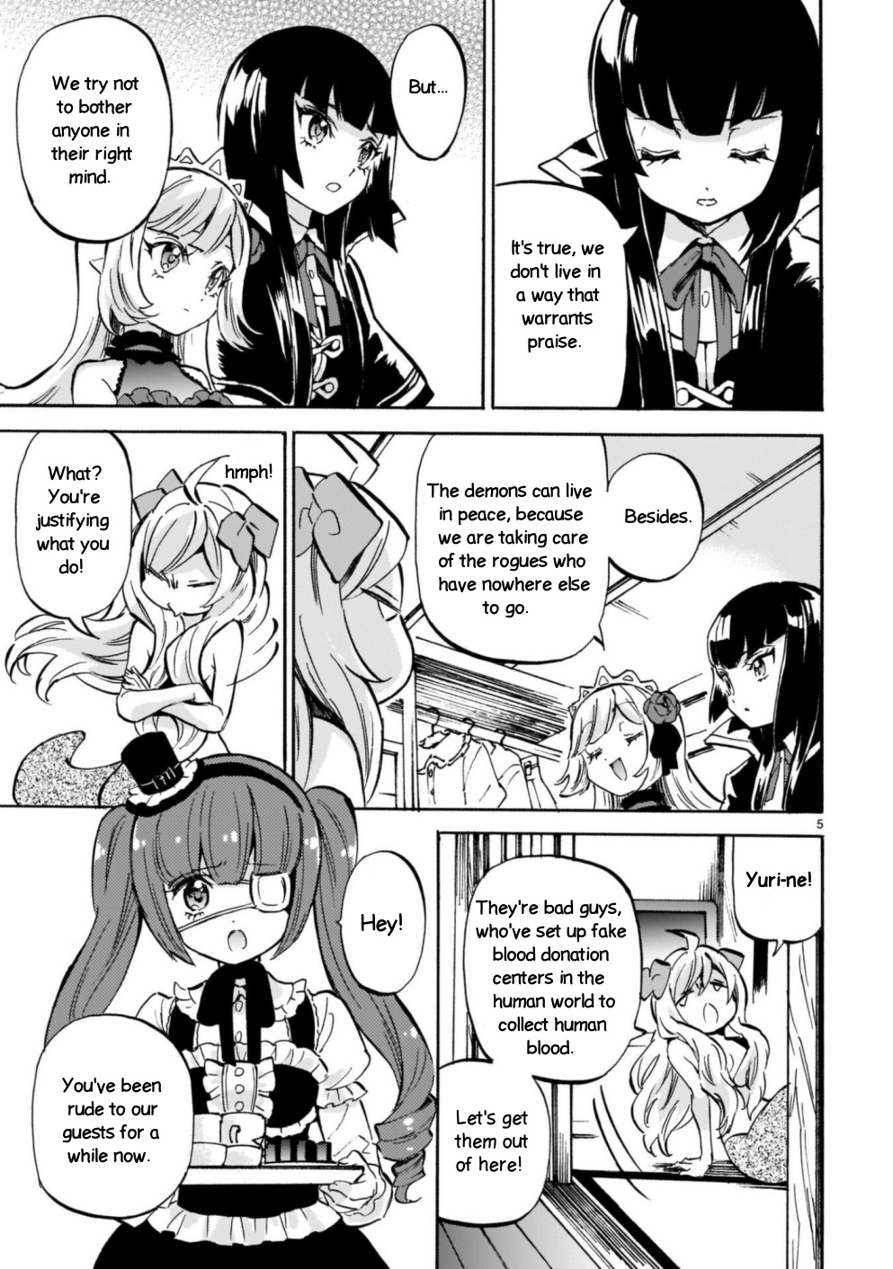 Jashin-chan Dropkick chapter 197 - page 5
