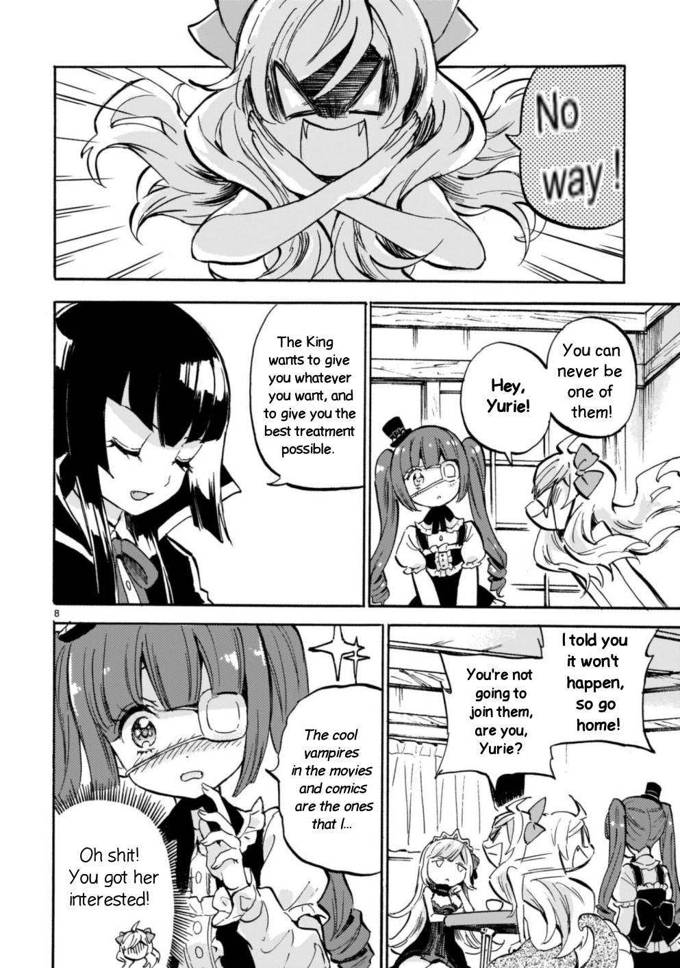 Jashin-chan Dropkick chapter 197 - page 8