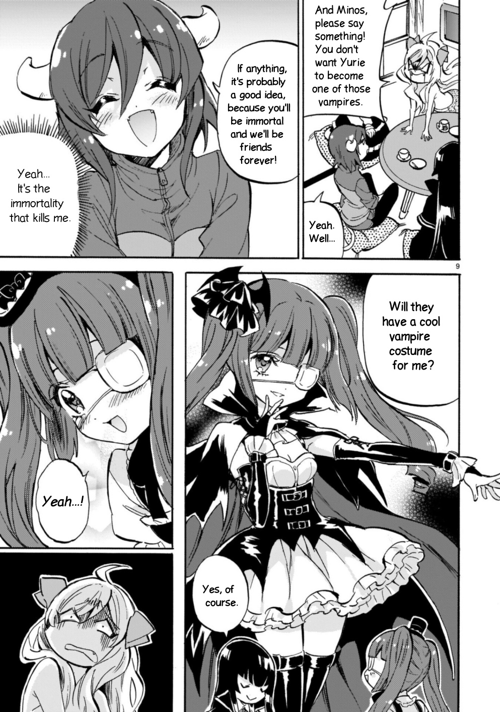 Jashin-chan Dropkick chapter 197 - page 9