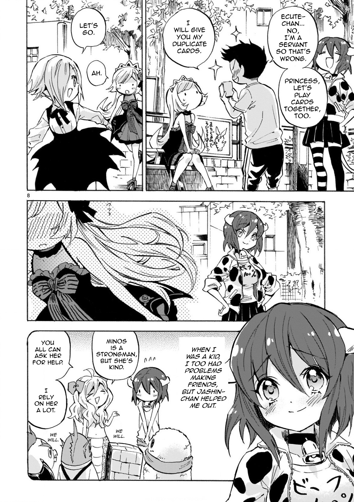 Jashin-chan Dropkick chapter 226 - page 8
