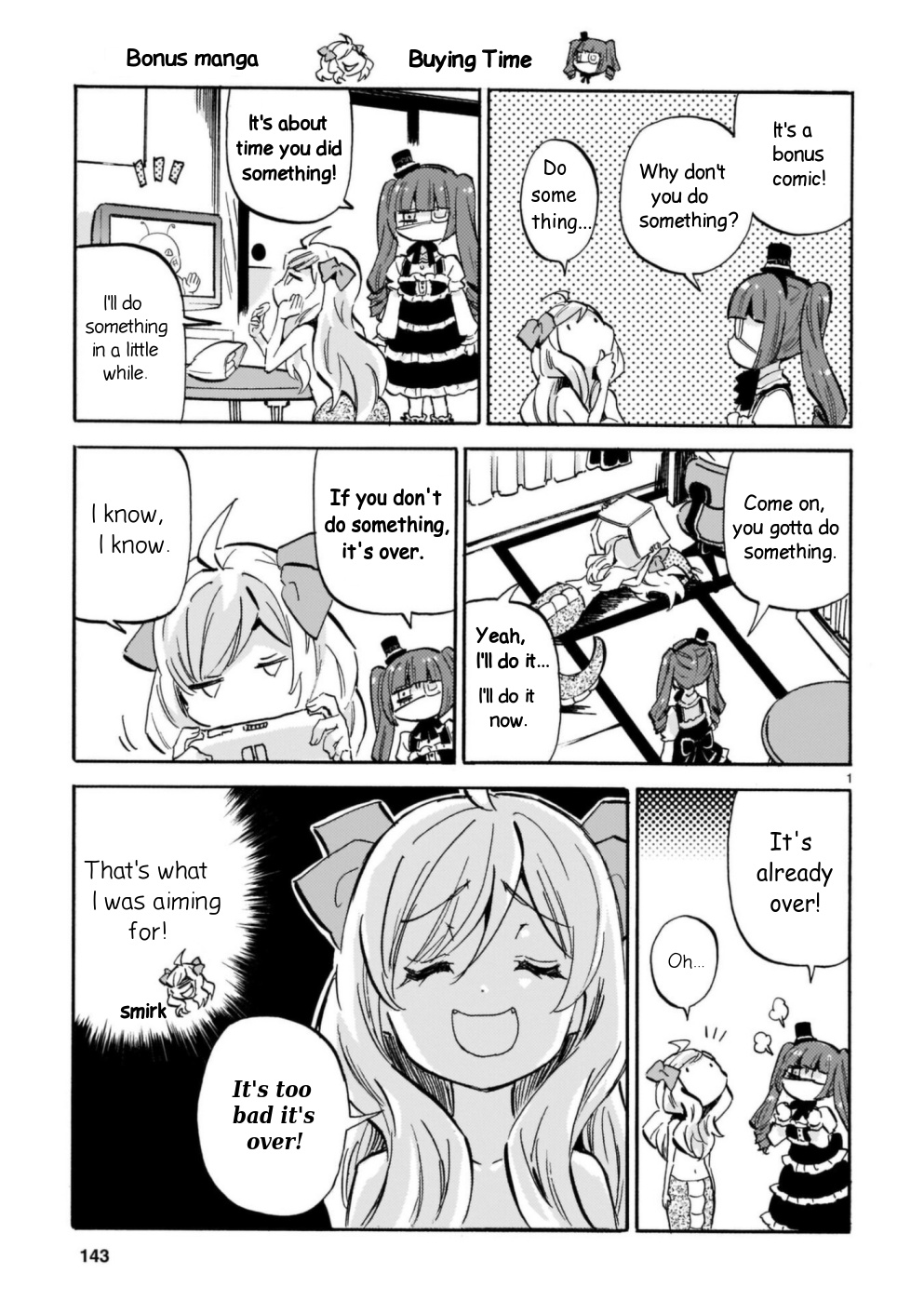 Jashin-chan Dropkick chapter 197.1 - page 1