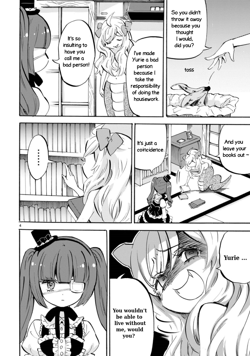 Jashin-chan Dropkick chapter 167 - page 4