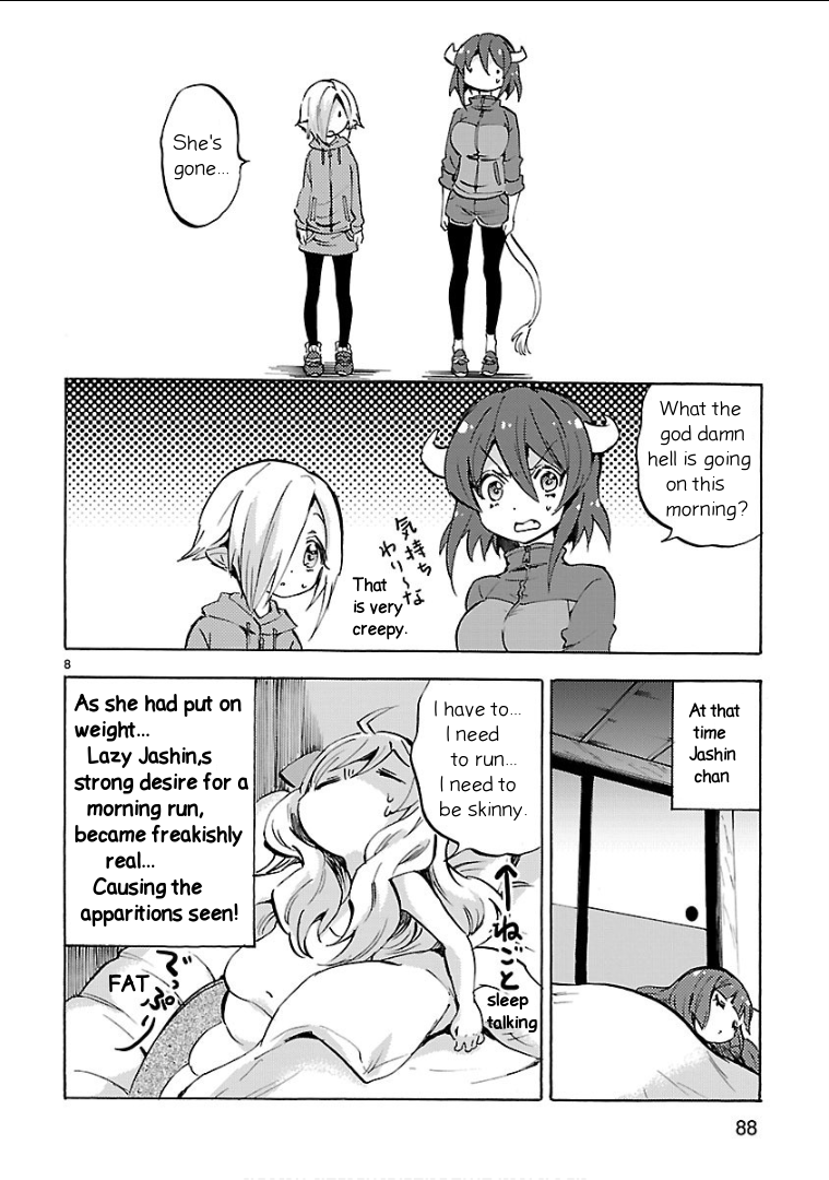 Jashin-chan Dropkick chapter 128 - page 8