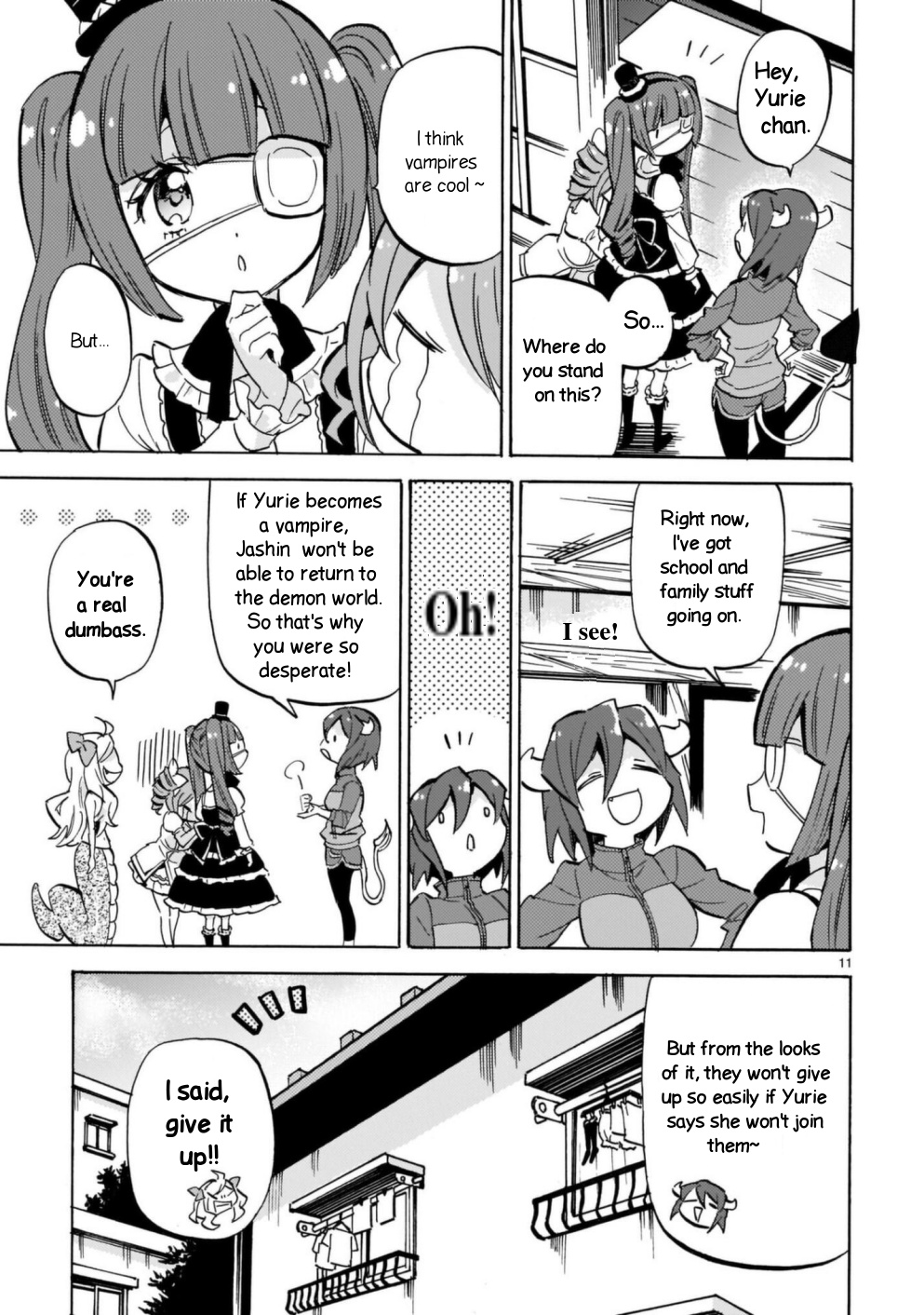 Jashin-chan Dropkick chapter 198 - page 11