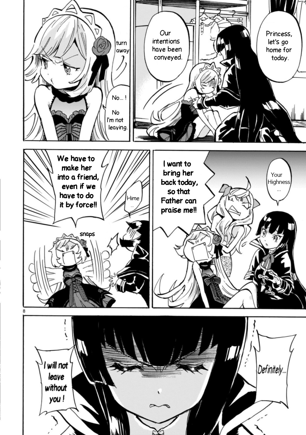 Jashin-chan Dropkick chapter 198 - page 8