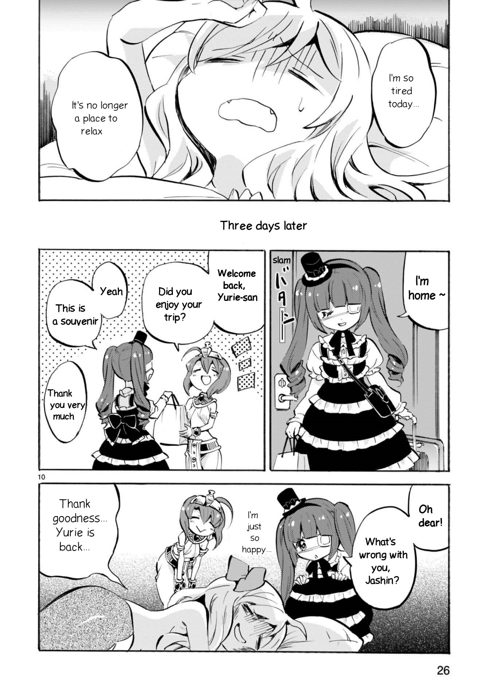 Jashin-chan Dropkick chapter 168 - page 10