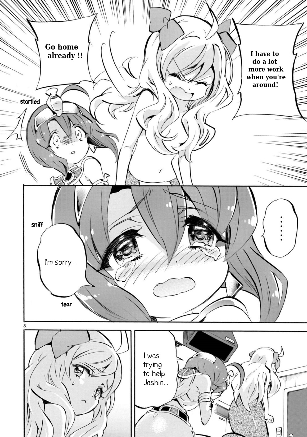 Jashin-chan Dropkick chapter 168 - page 8
