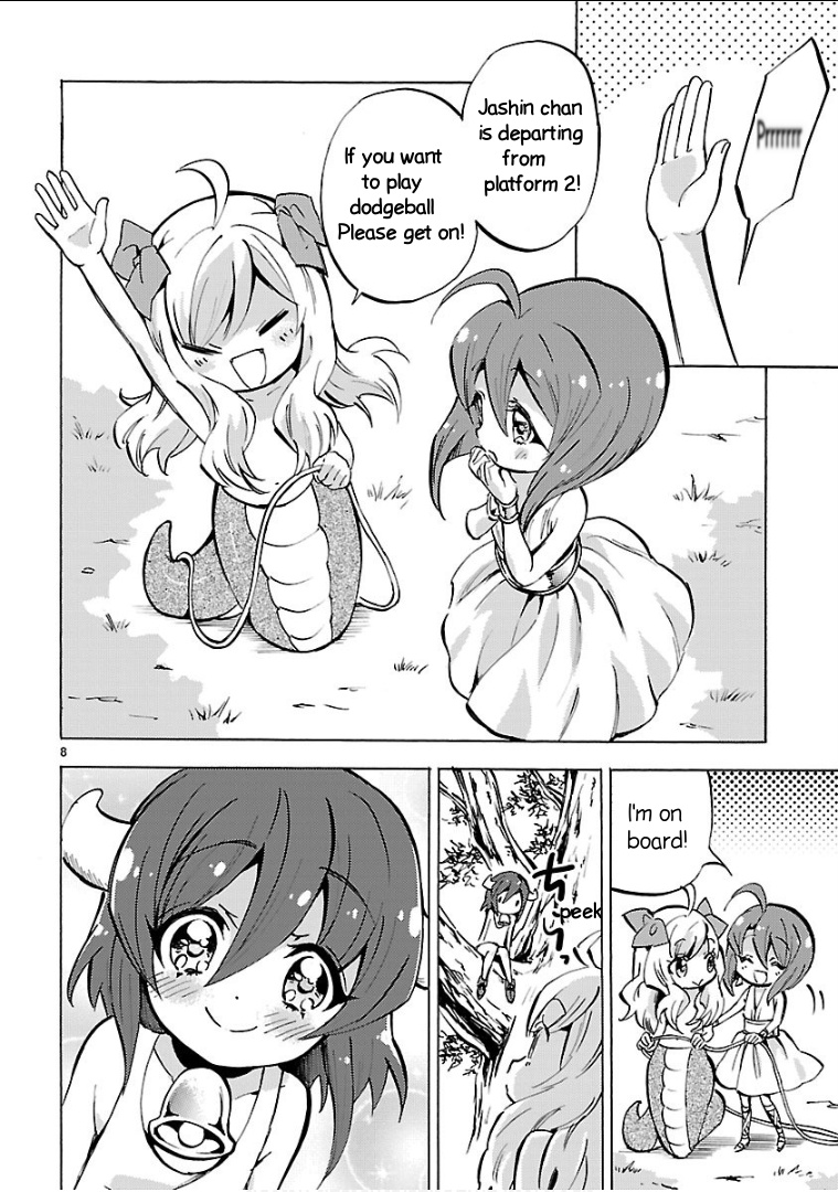 Jashin-chan Dropkick chapter 129 - page 8