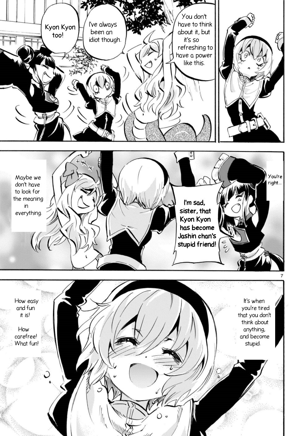 Jashin-chan Dropkick chapter 169 - page 7