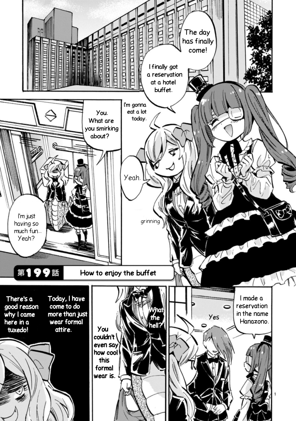 Jashin-chan Dropkick chapter 199 - page 1