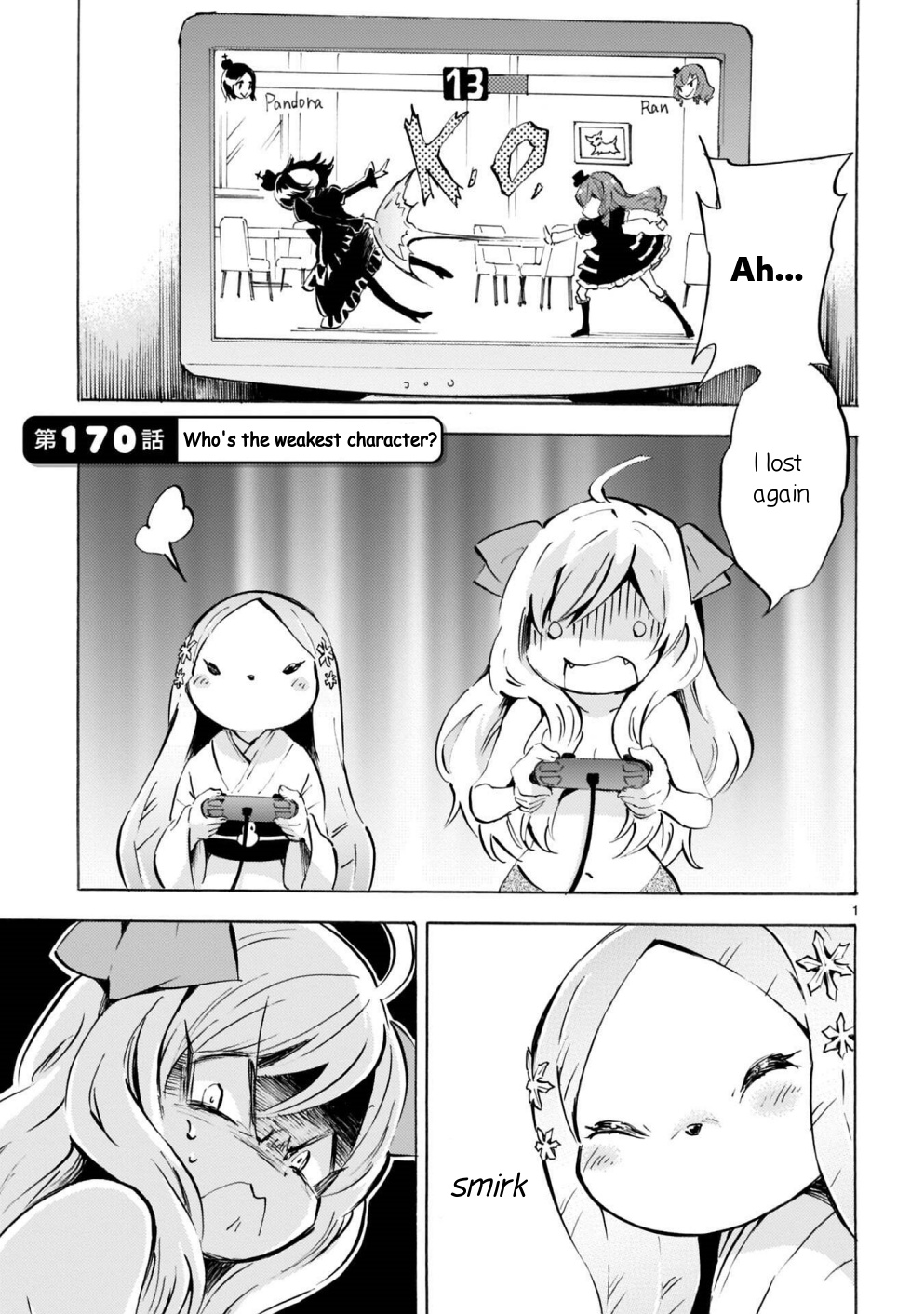 Jashin-chan Dropkick chapter 170 - page 1