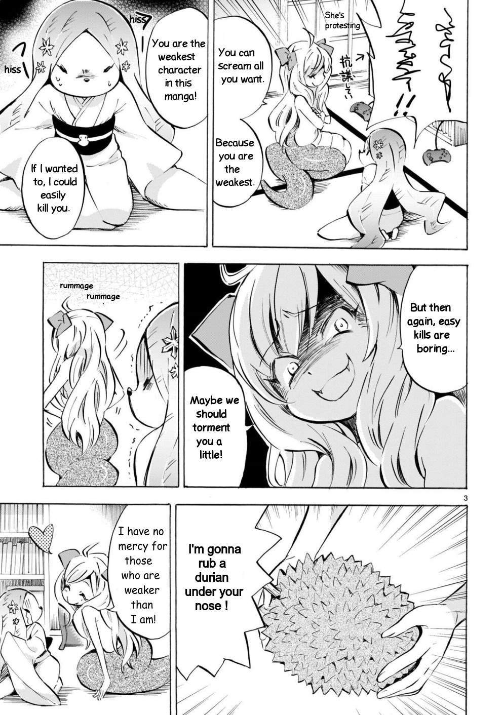 Jashin-chan Dropkick chapter 170 - page 3