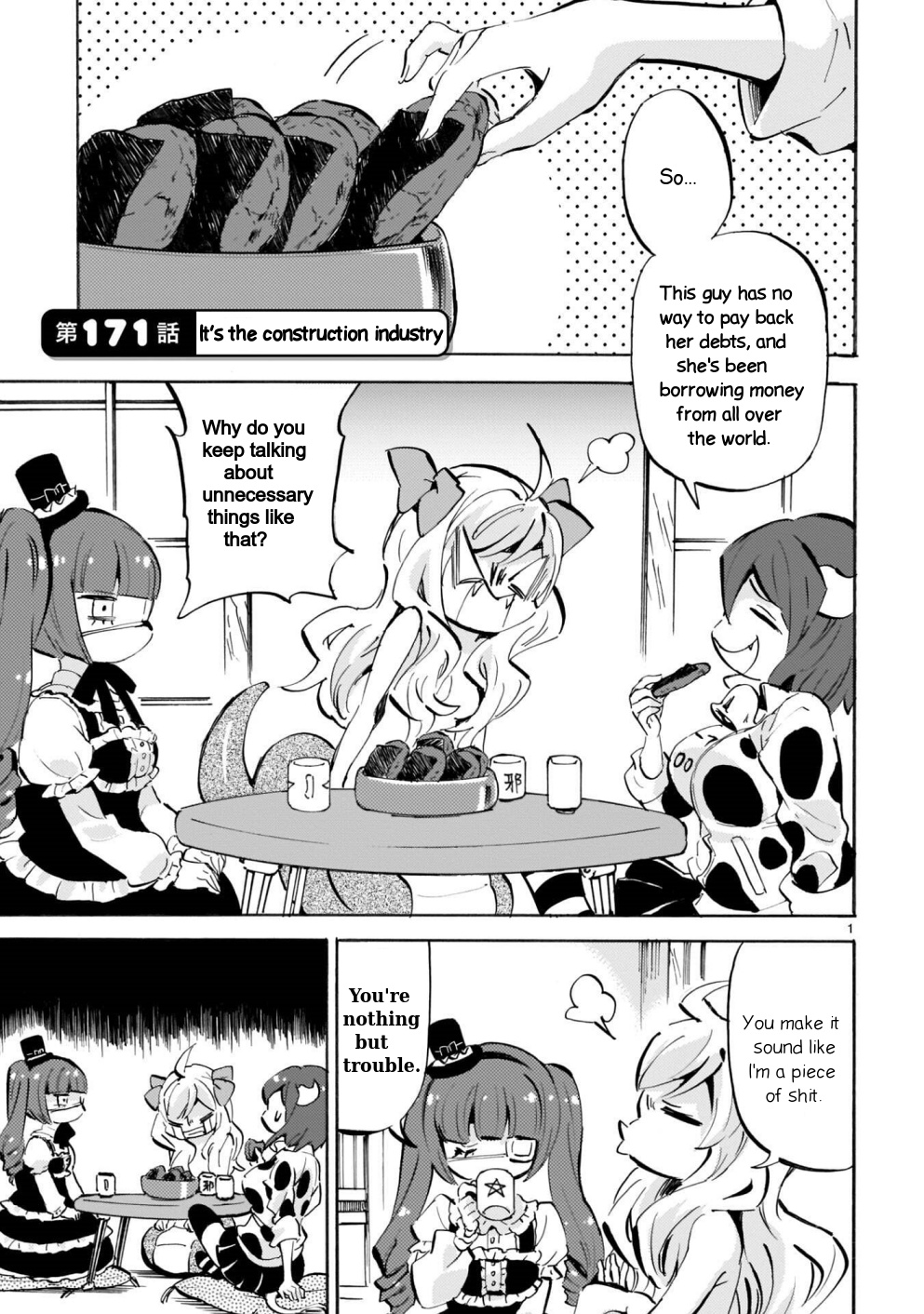 Jashin-chan Dropkick chapter 171 - page 1