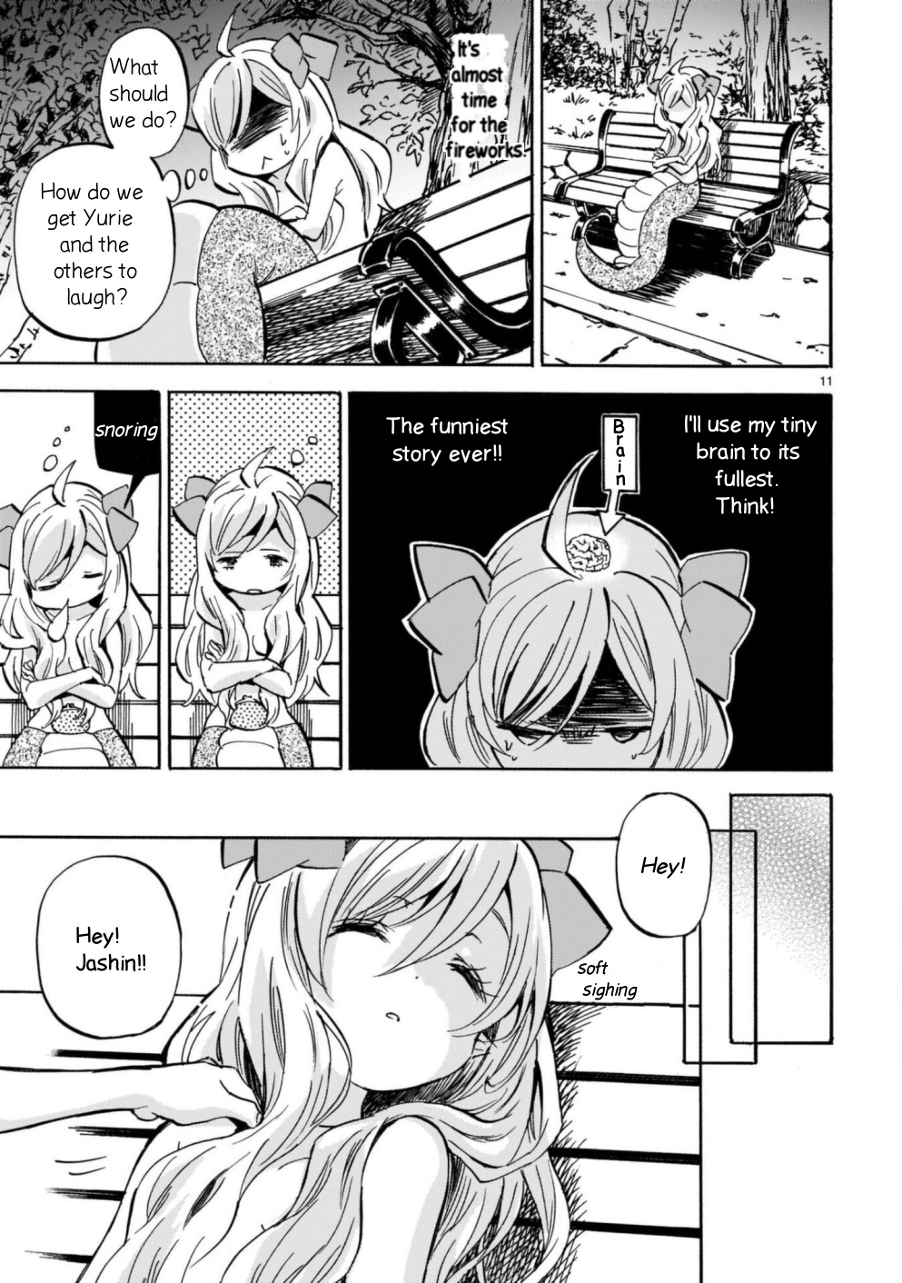 Jashin-chan Dropkick chapter 201 - page 11