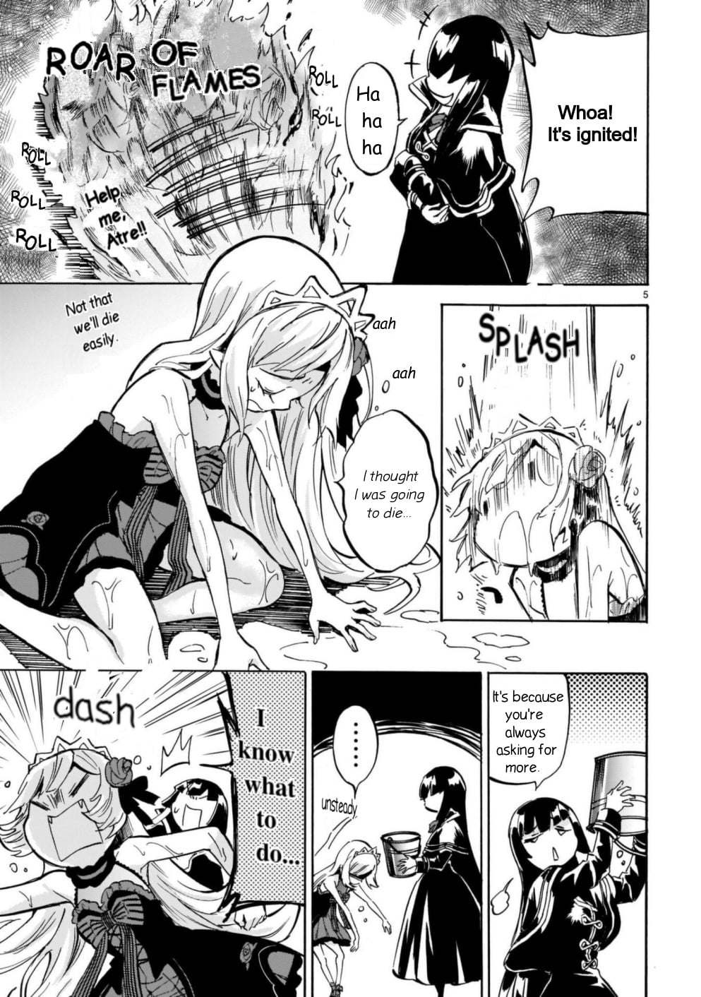 Jashin-chan Dropkick chapter 202 - page 5