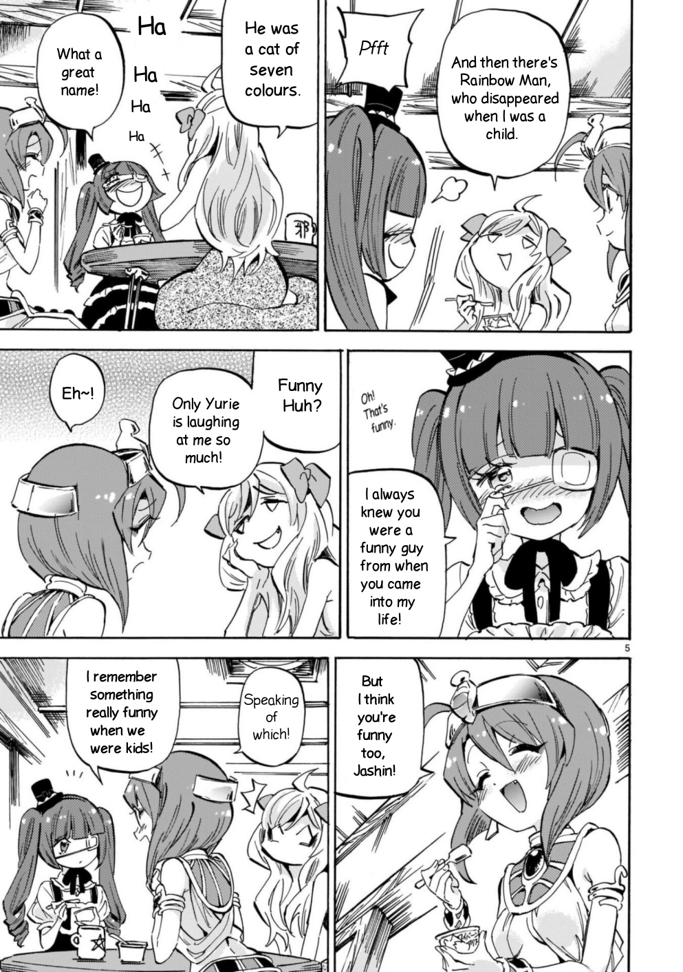 Jashin-chan Dropkick chapter 203 - page 5