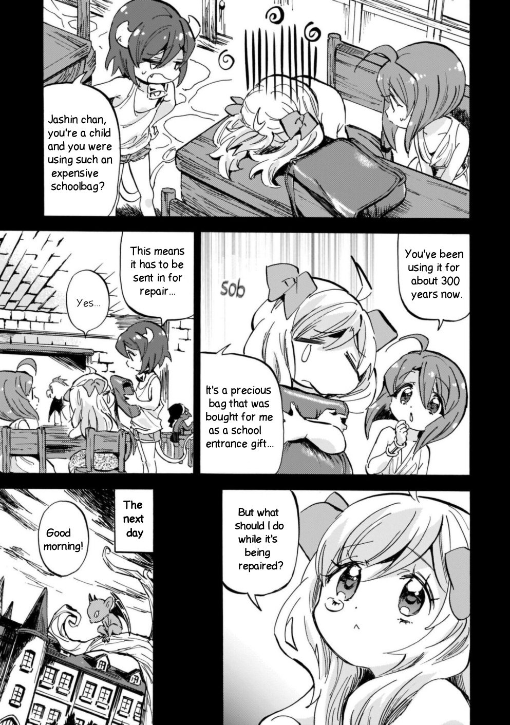 Jashin-chan Dropkick chapter 203 - page 7