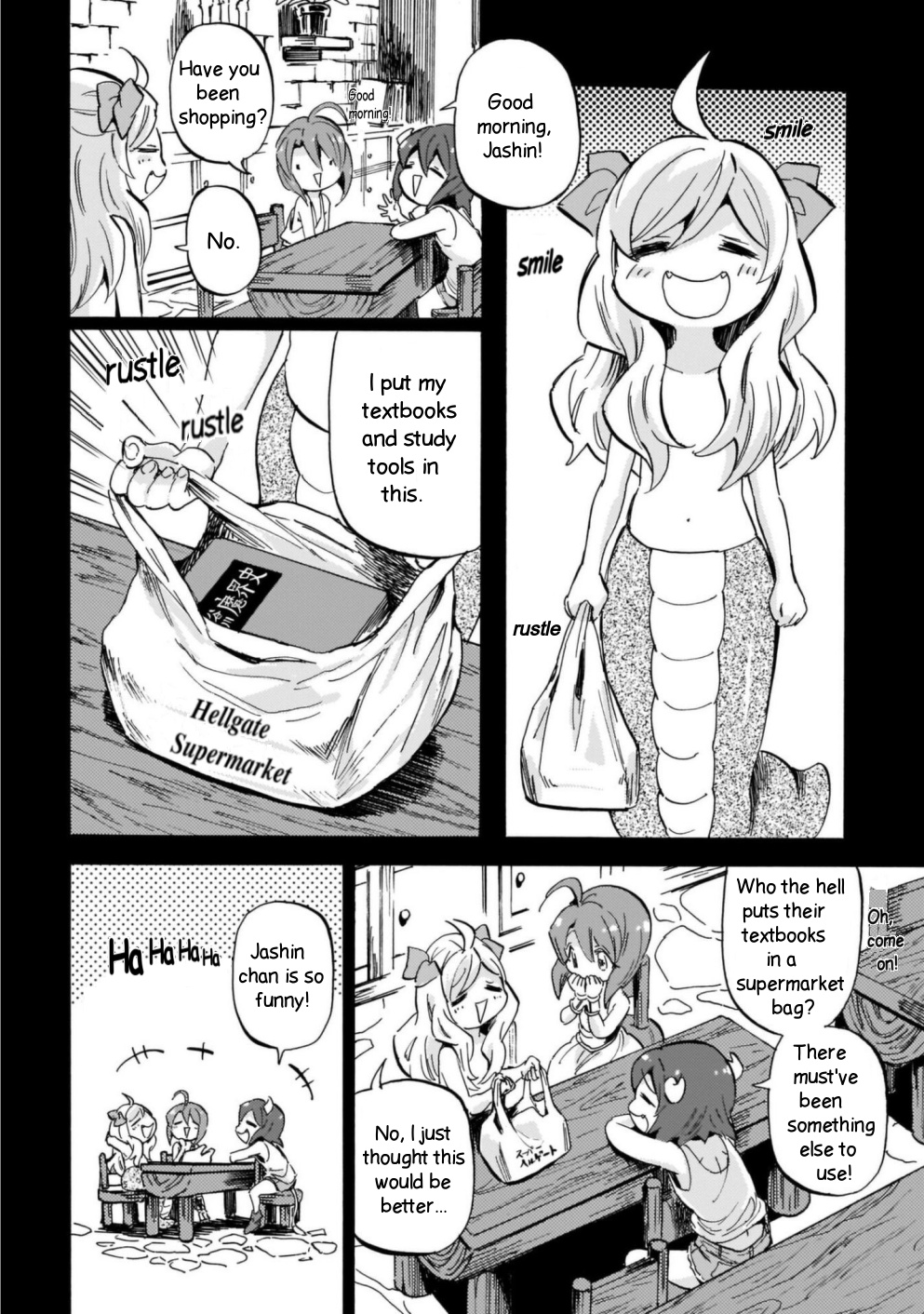 Jashin-chan Dropkick chapter 203 - page 8
