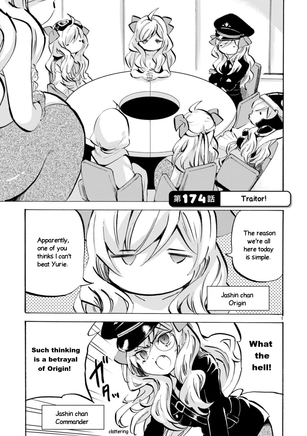 Jashin-chan Dropkick chapter 174 - page 1