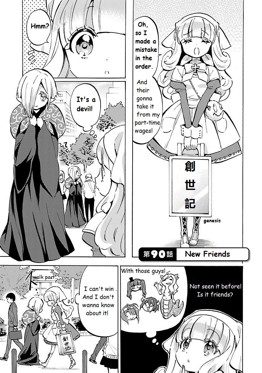 Jashin-chan Dropkick chapter 90 - page 1