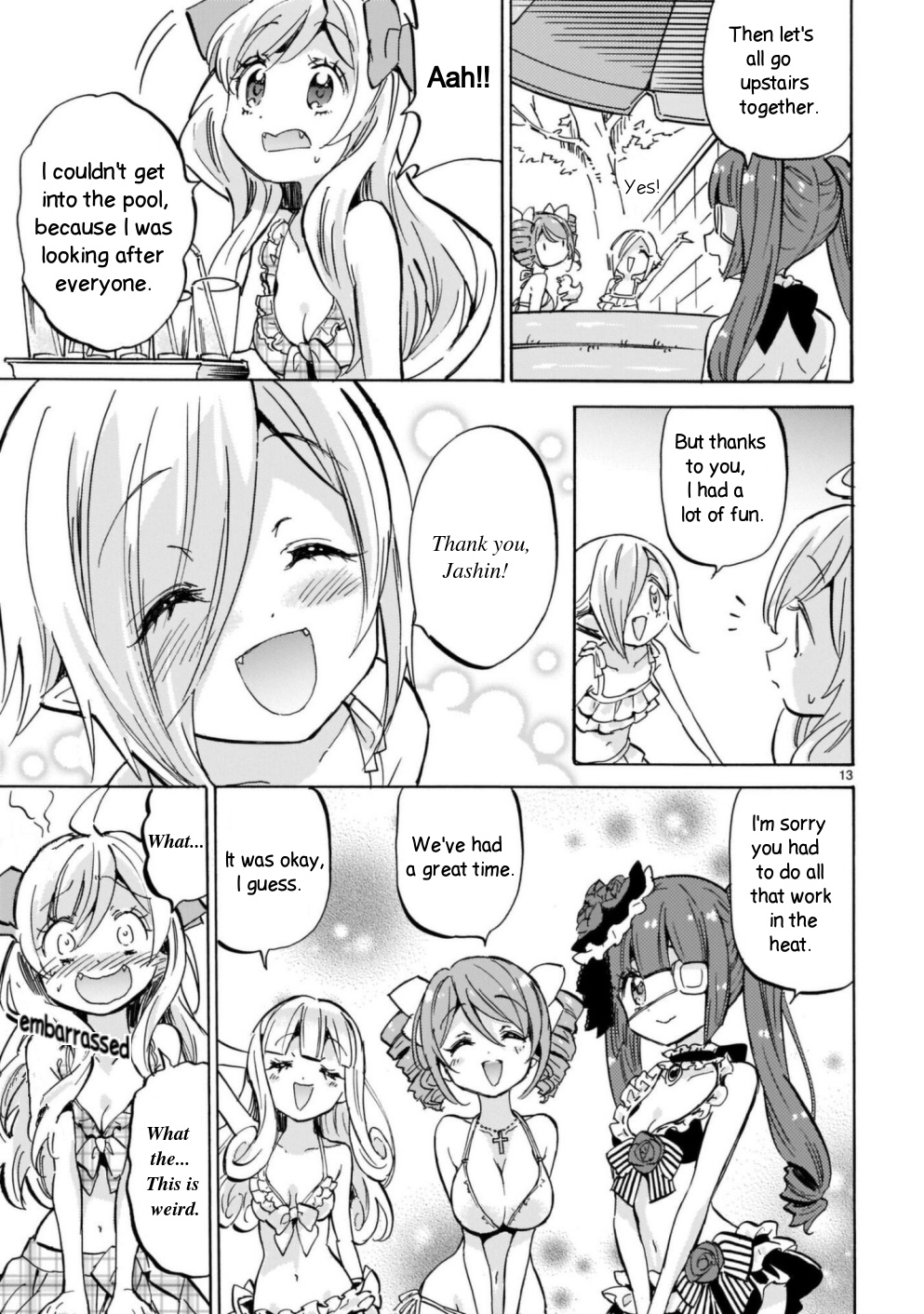 Jashin-chan Dropkick chapter 204 - page 13
