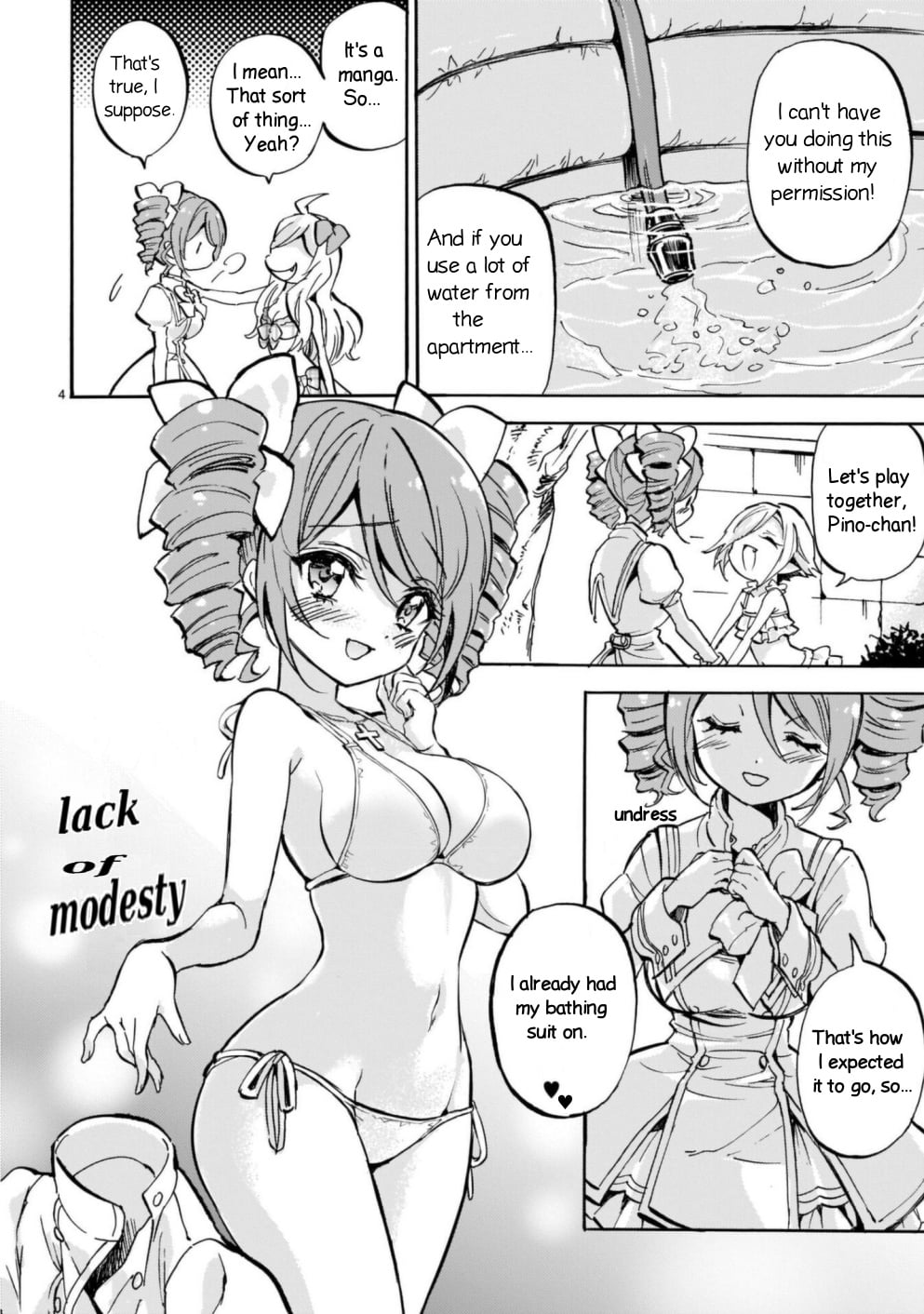 Jashin-chan Dropkick chapter 204 - page 4