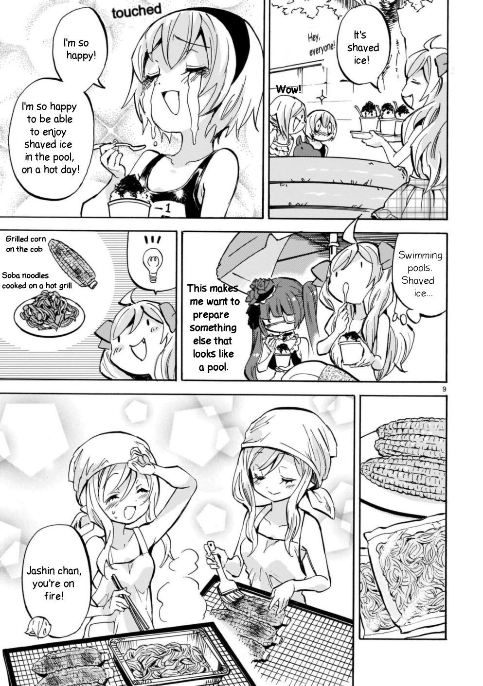 Jashin-chan Dropkick chapter 204 - page 9