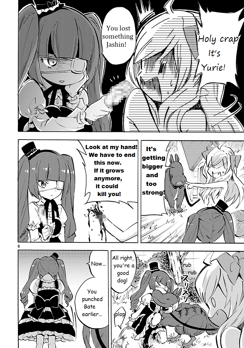 Jashin-chan Dropkick chapter 91 - page 8