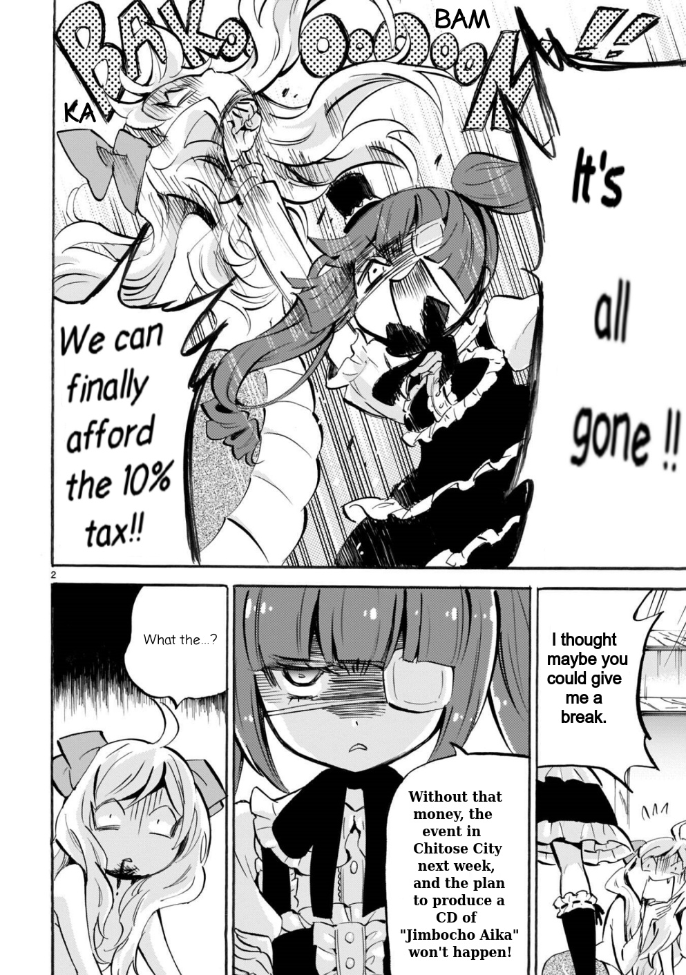 Jashin-chan Dropkick chapter 174.2 - page 2