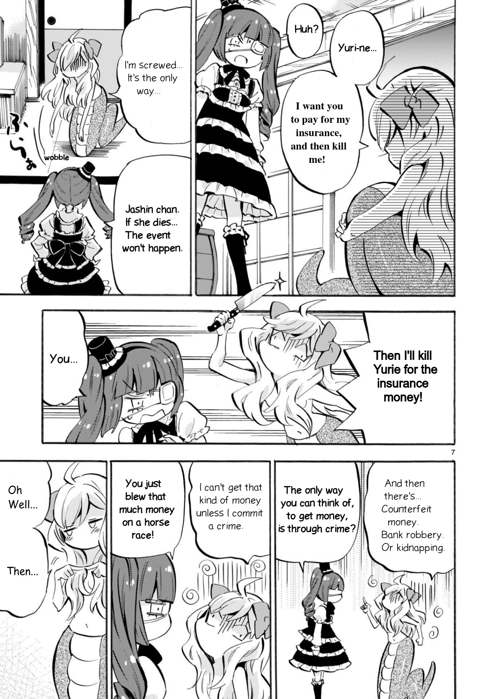 Jashin-chan Dropkick chapter 174.2 - page 7