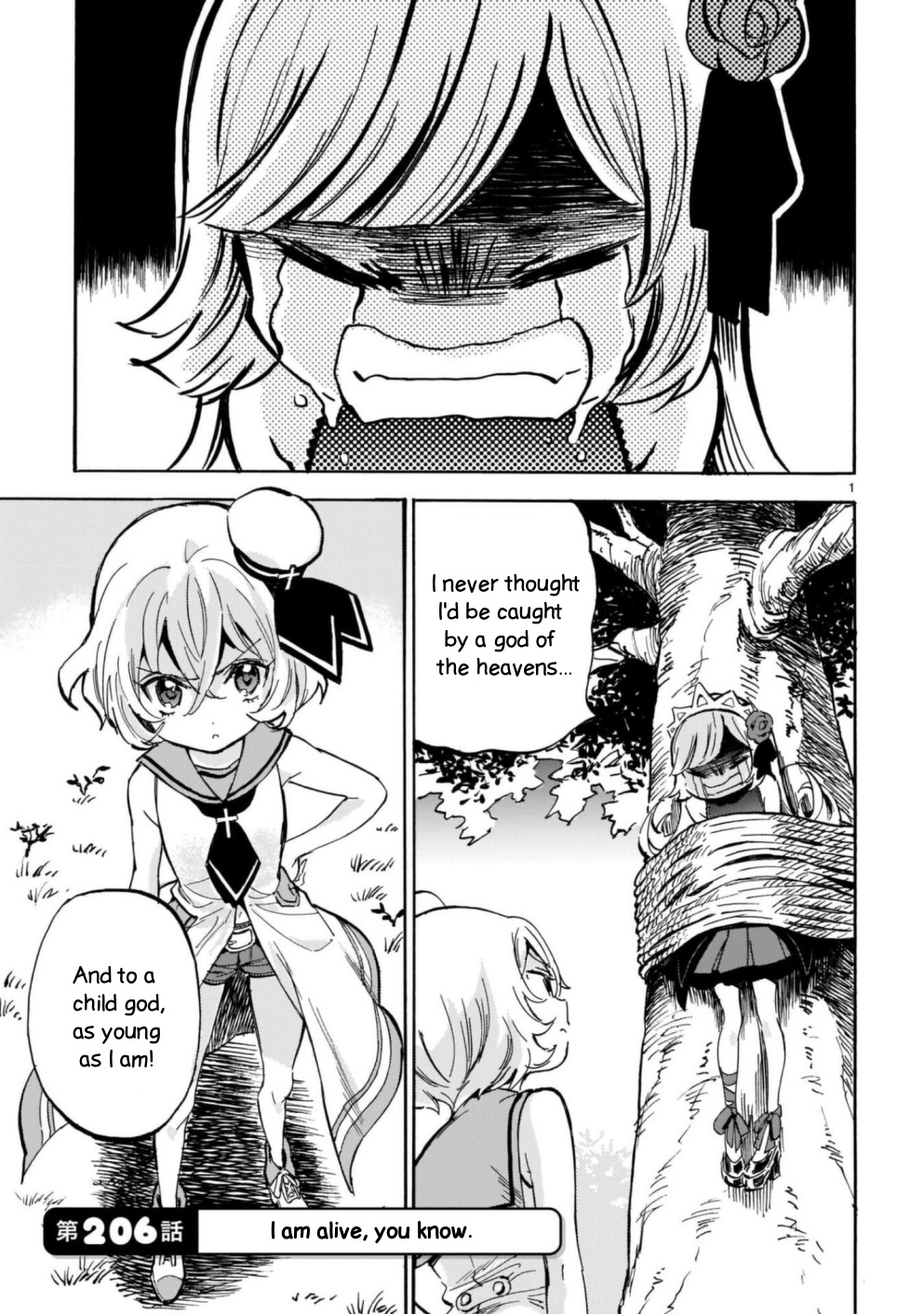 Jashin-chan Dropkick chapter 206 - page 1