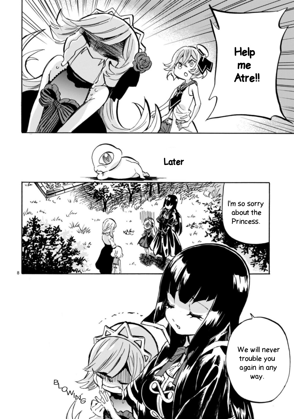 Jashin-chan Dropkick chapter 206 - page 8