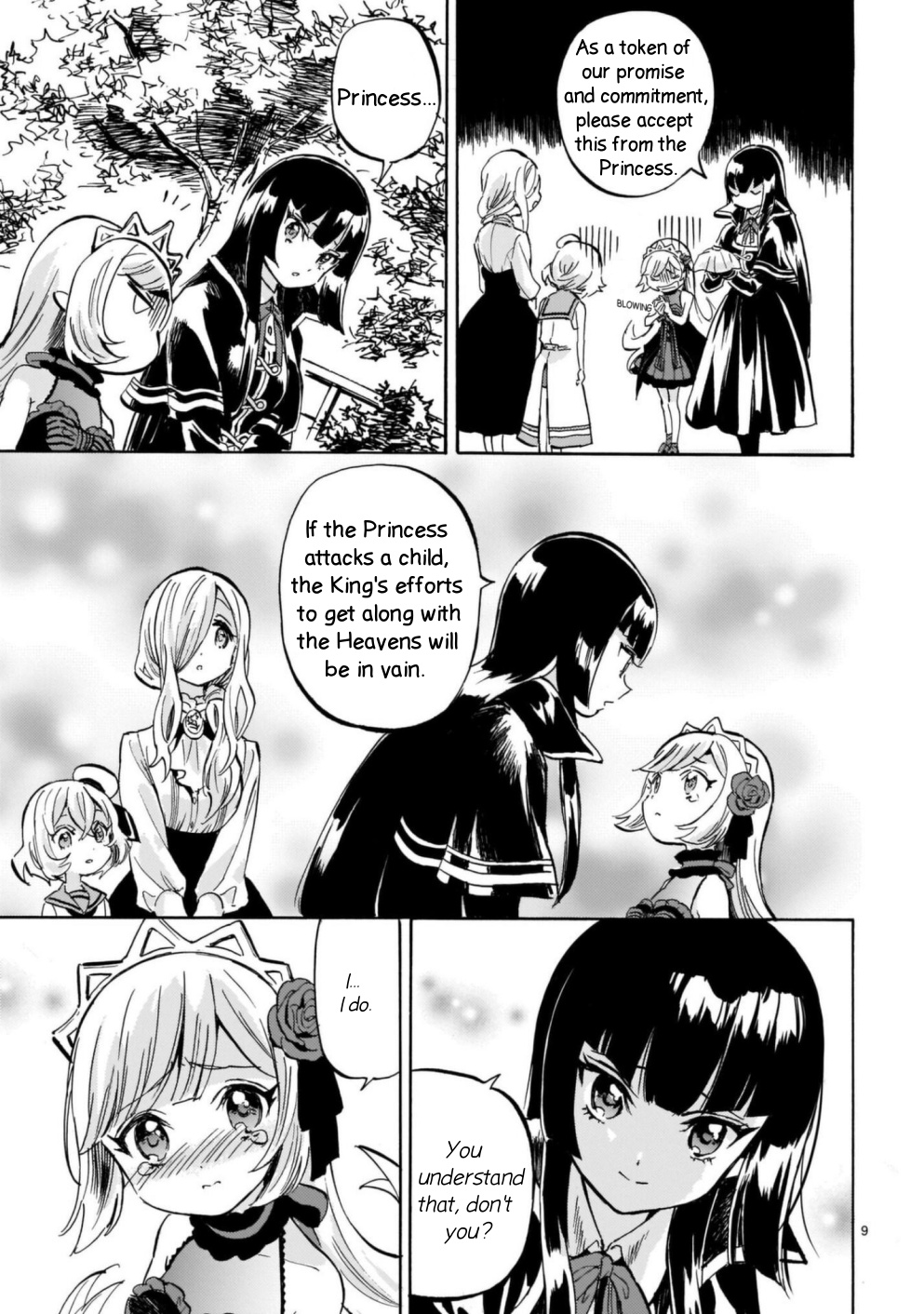 Jashin-chan Dropkick chapter 206 - page 9