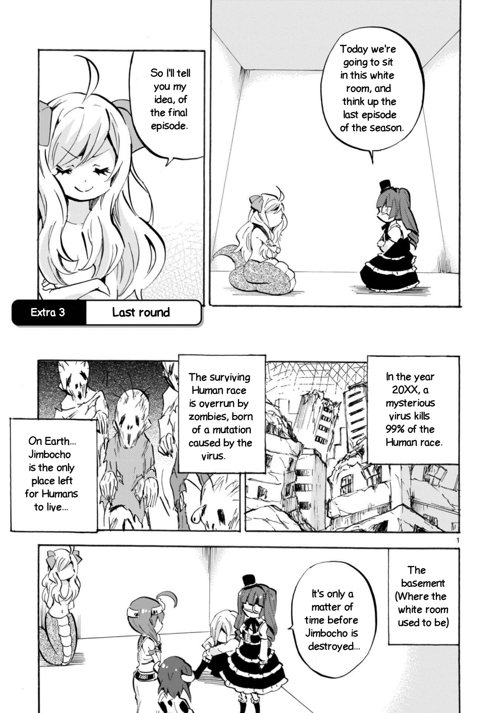 Jashin-chan Dropkick chapter 174.3 - page 1