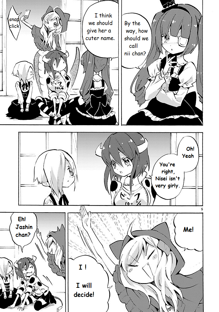 Jashin-chan Dropkick chapter 93 - page 5