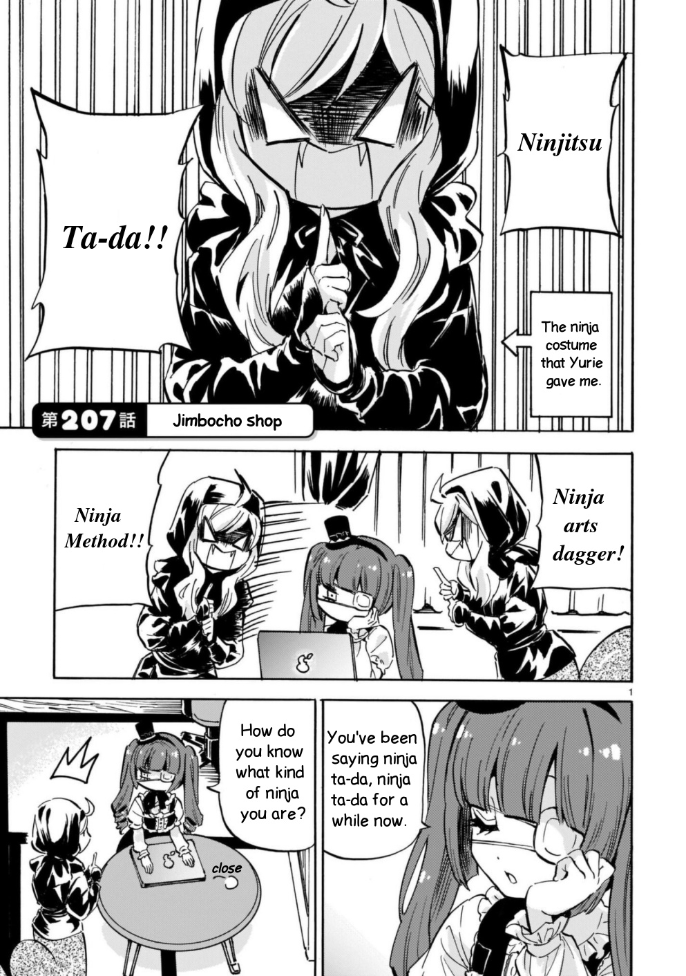 Jashin-chan Dropkick chapter 207 - page 1