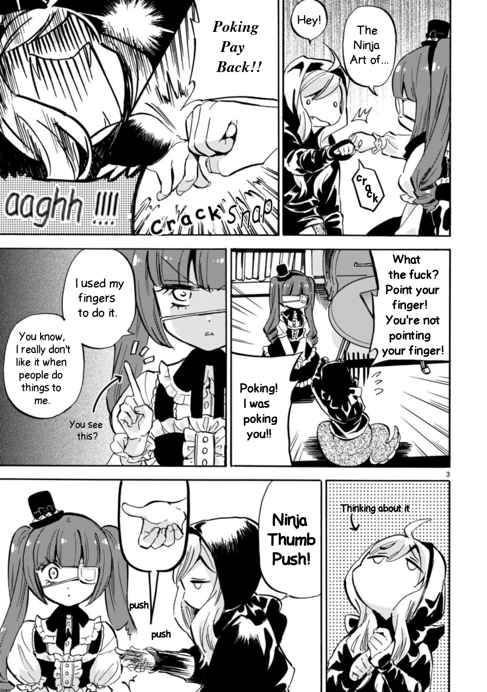Jashin-chan Dropkick chapter 207 - page 3